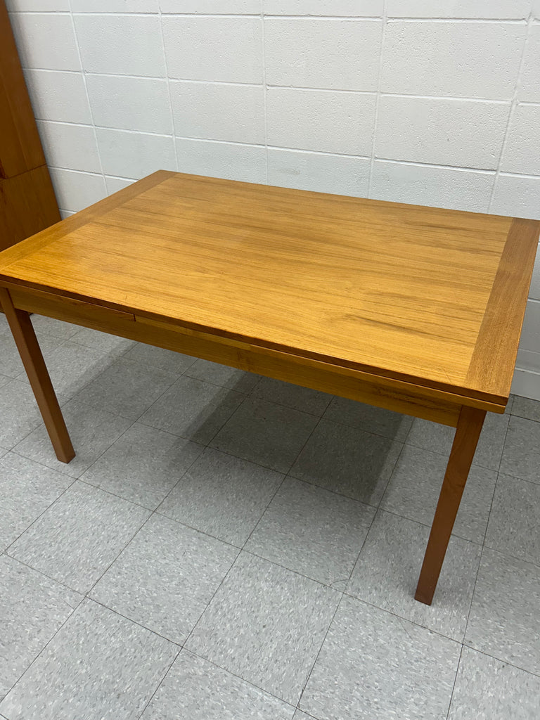 Teak dining table