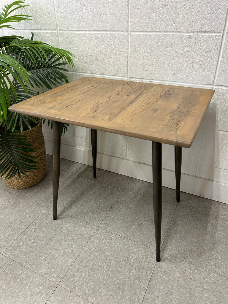 Solid side table