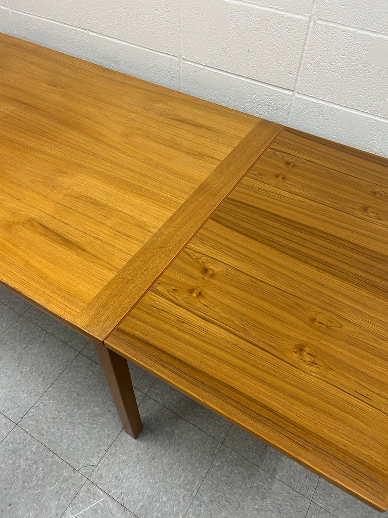 Teak dining table