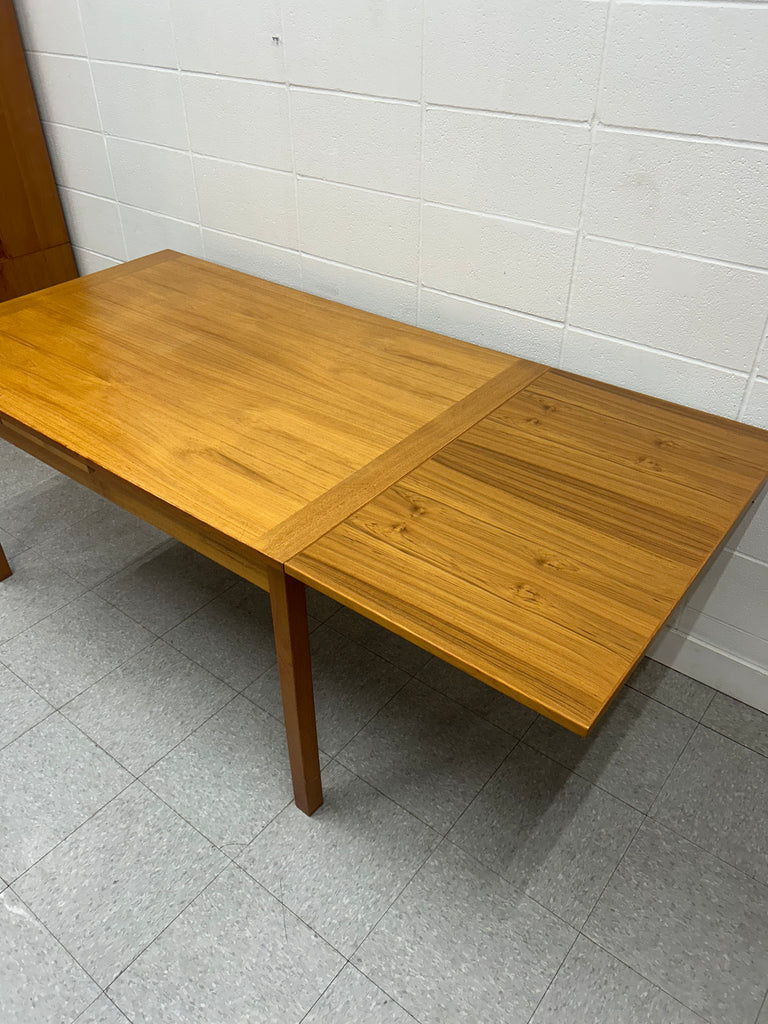 Teak dining table