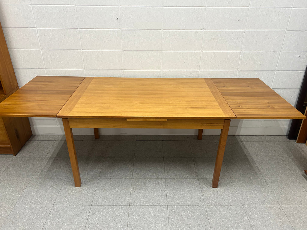 Teak dining table