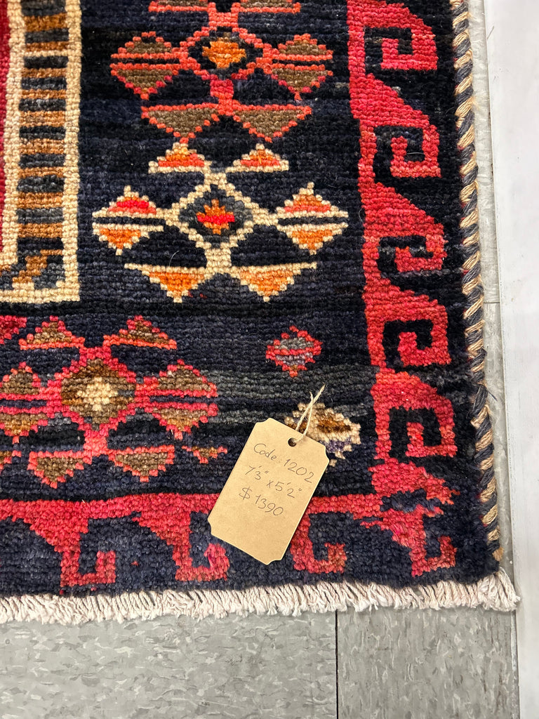 Vintage Persian Bakhtiari rug