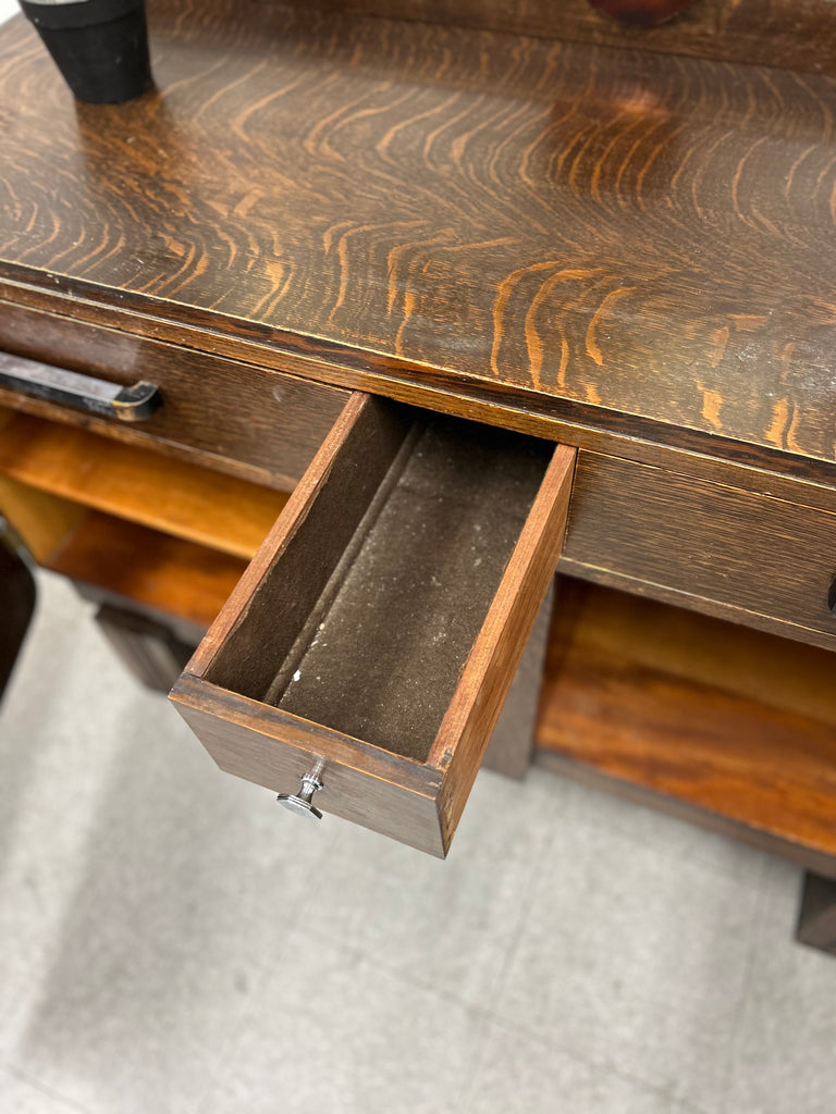 Art Deco oak sideboard