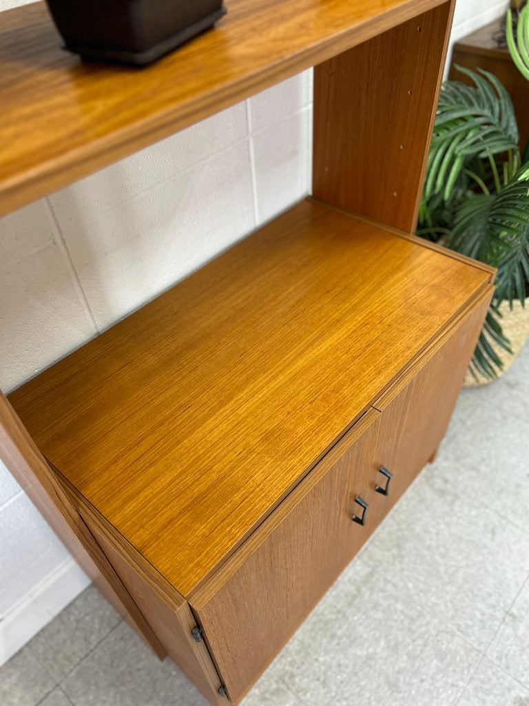 Teak bookshelf