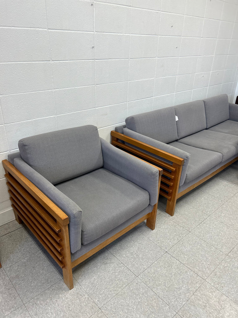 Teak couch set