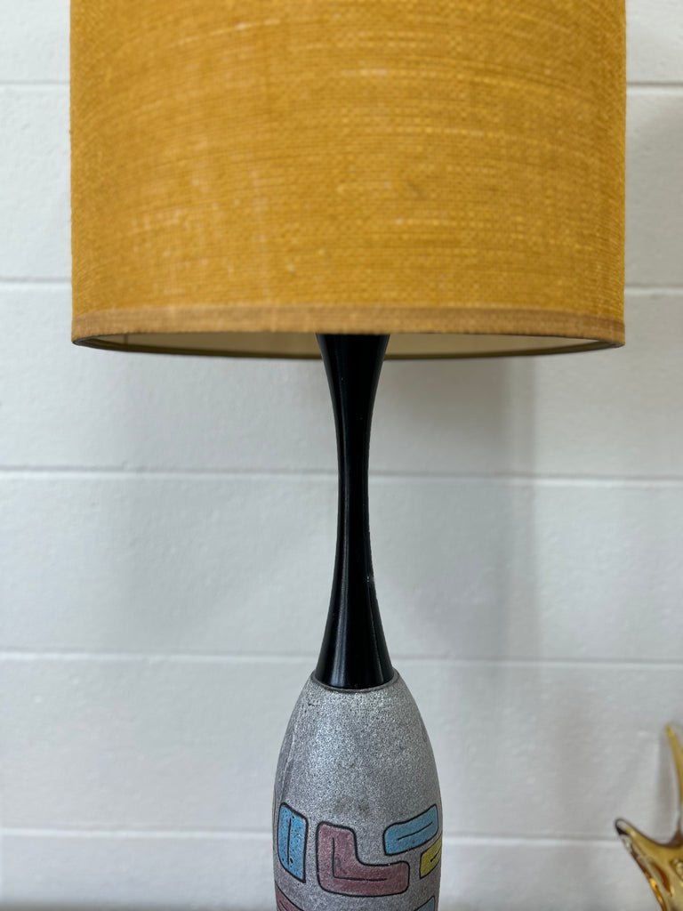 Ceramic lamp pair