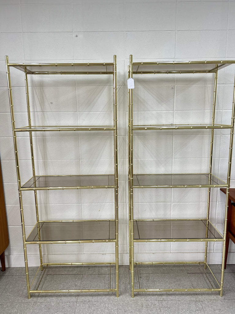 Brass shelf