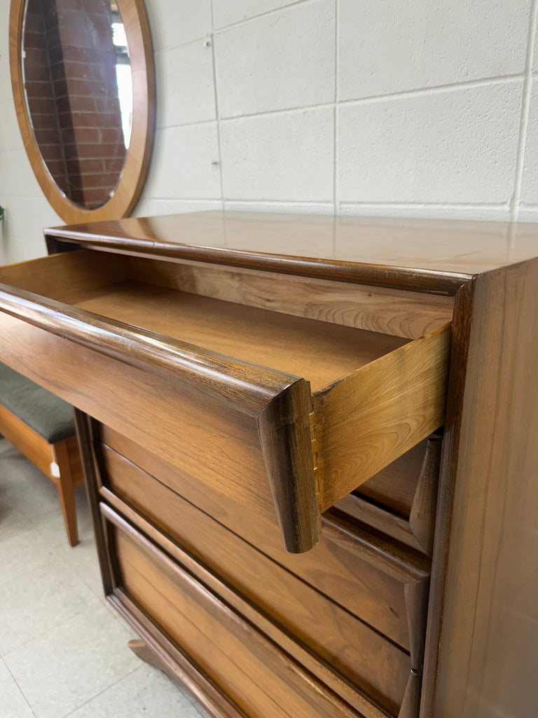 Walnut dresser