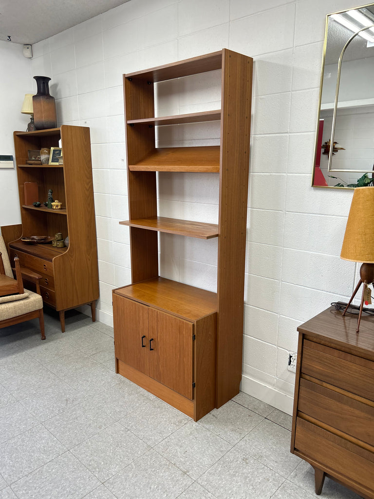 Teak bookshelf