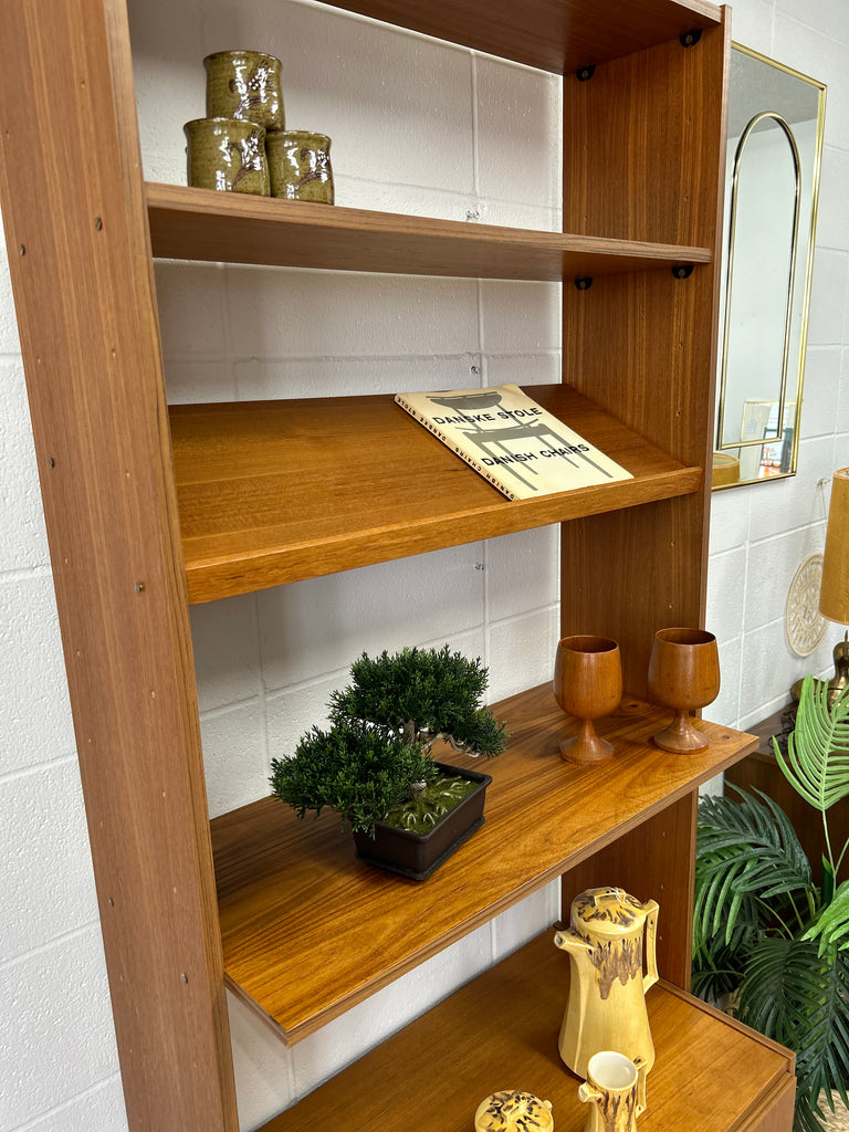 Teak bookshelf