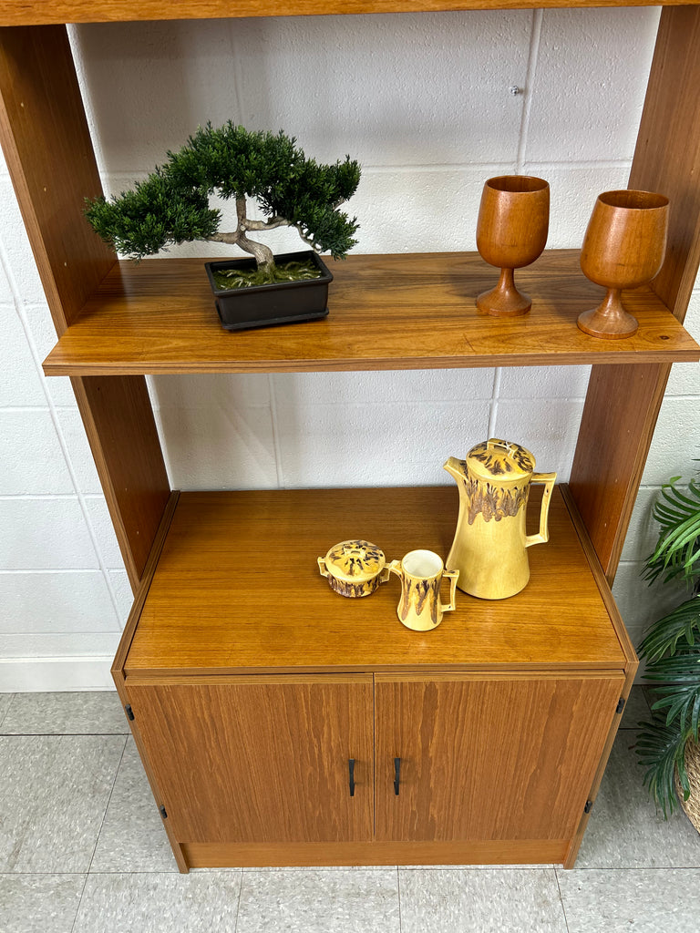 Teak bookshelf