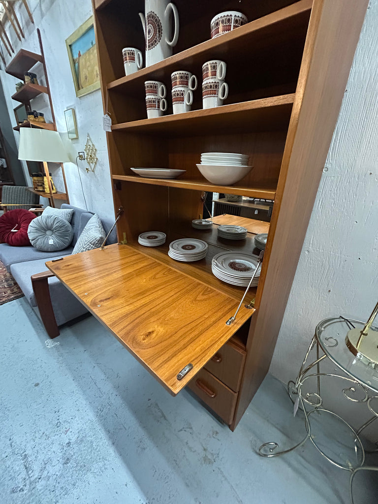 Teak bar cabinet