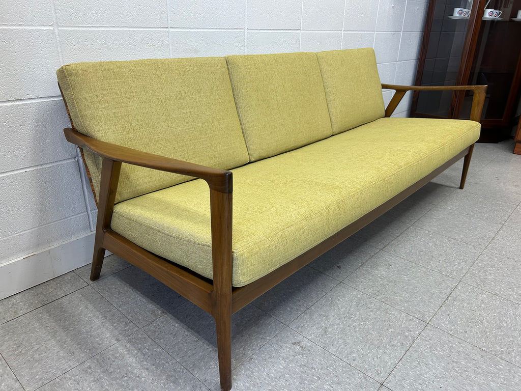 German walnut couch- restored