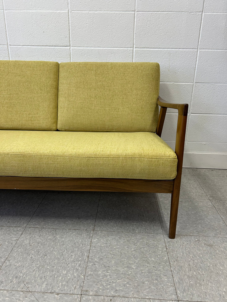 German walnut couch- restored