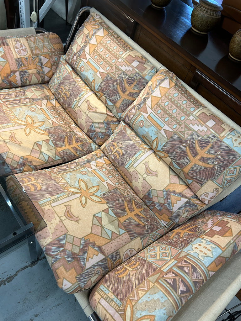 Chrome Loveseat