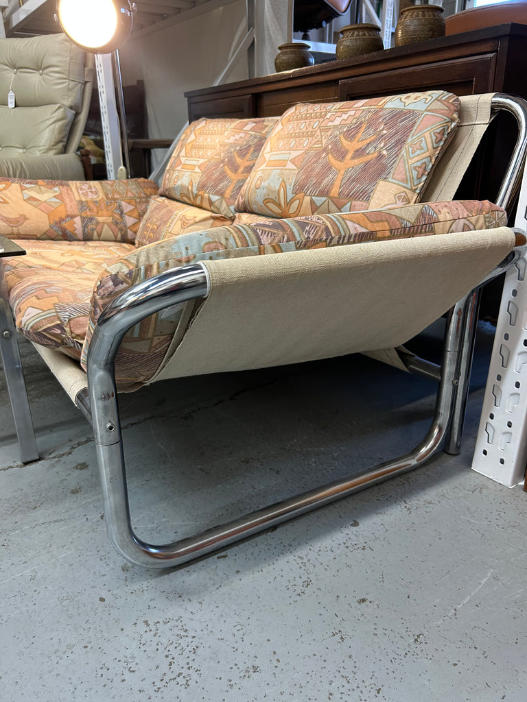 Chrome Loveseat