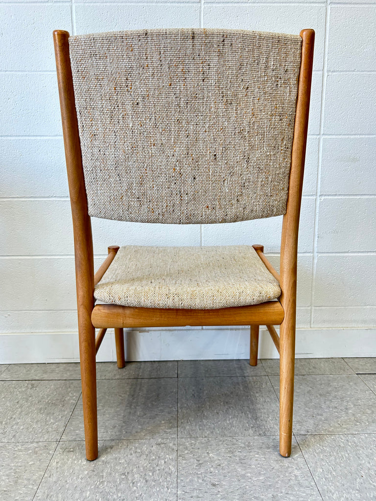 Teak chair set (4)