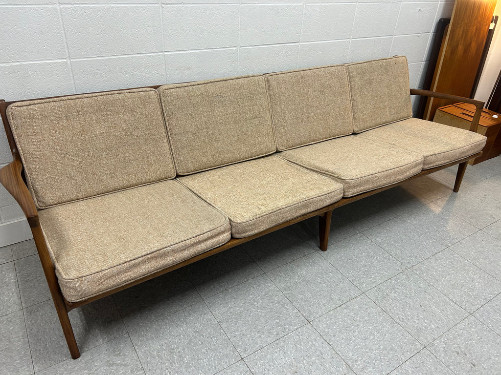 Teak 4 seater couch