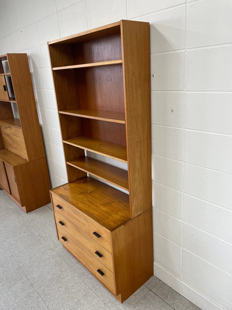 Teak bookcase cabinet