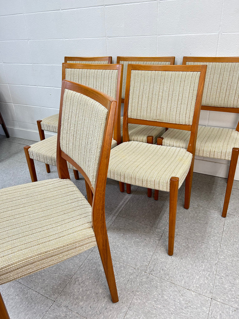 Sweden teak chairs (6)