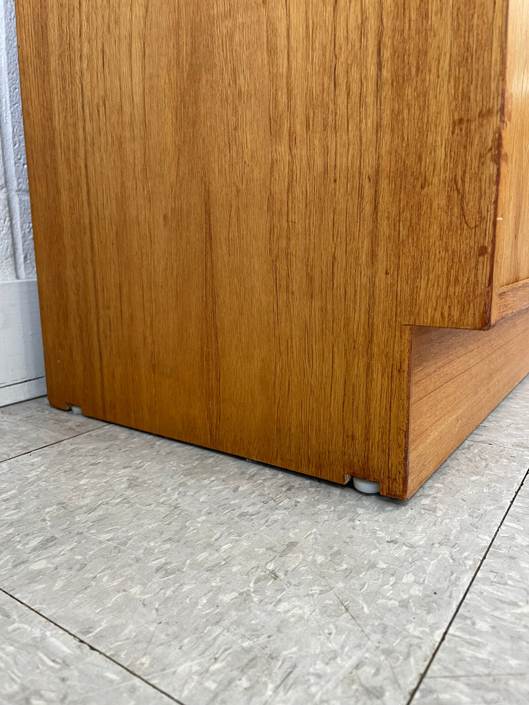 Teak bar cabinet / secretary