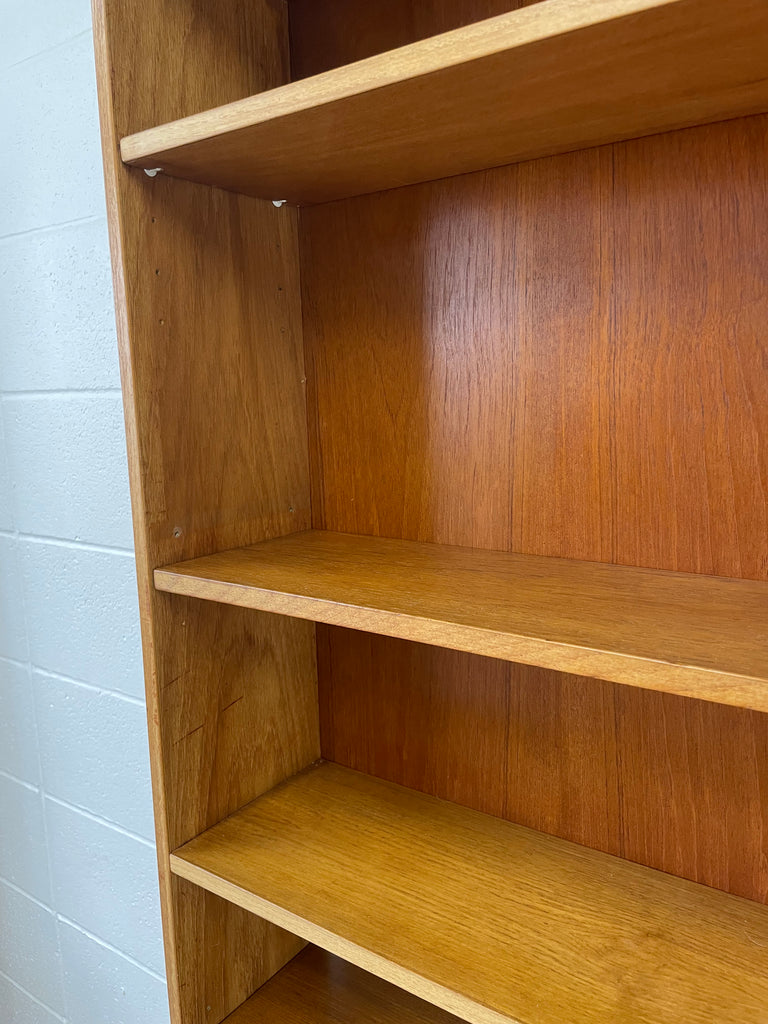 Teak bookcase cabinet