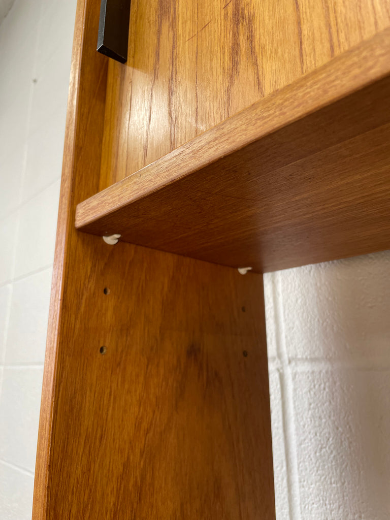 Teak bar cabinet / secretary