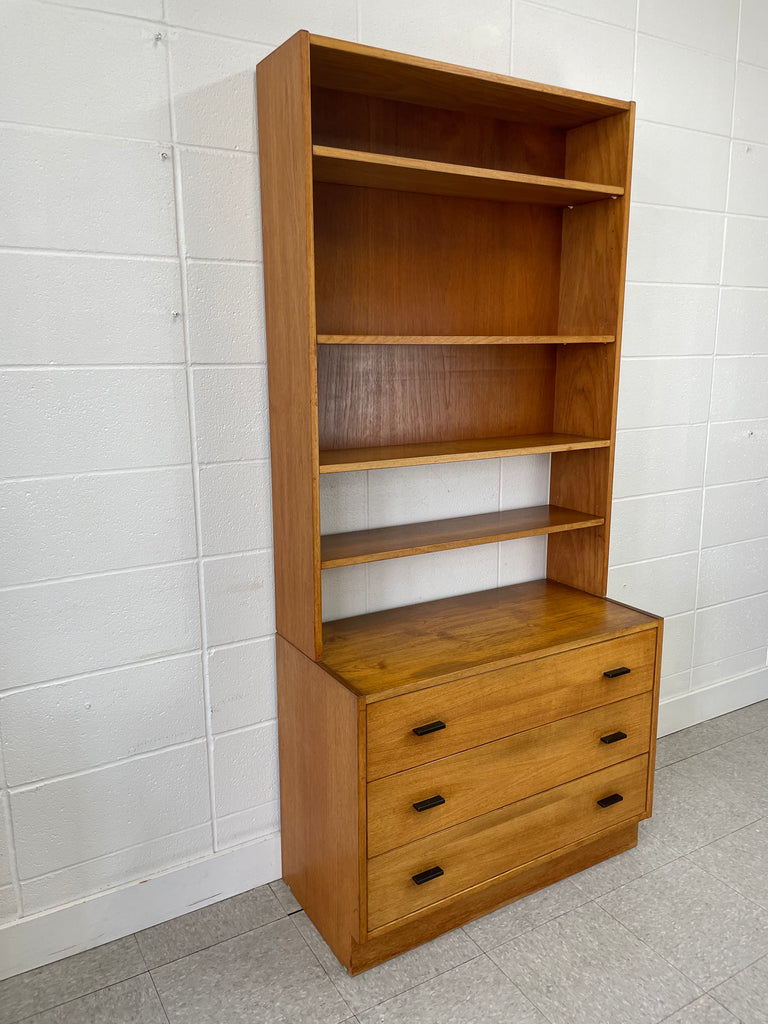 Teak bookcase cabinet