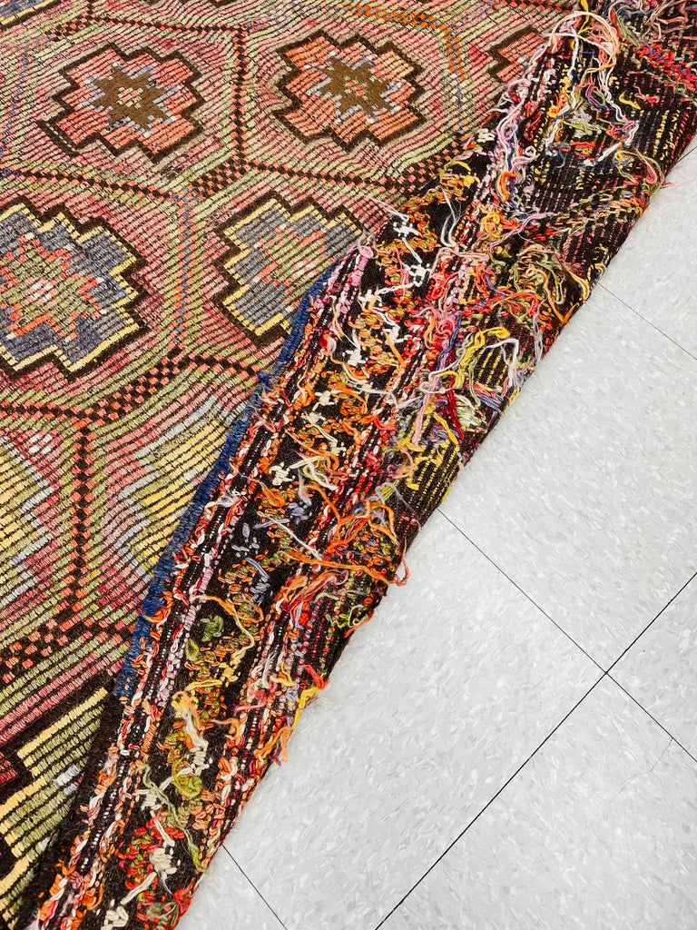 Hand-knotted vintage rug